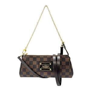 LOUIS VUITTON Authentic Brown Damier Pochette Shoulder Bag